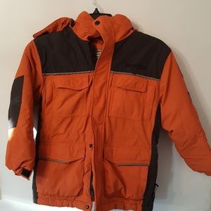 Orange ski coat 81