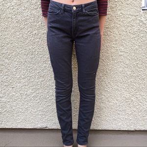 American Apparel Grey Skinny Jeans