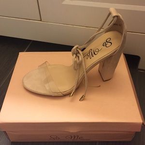 Fashion Nova Pale Pink Heels