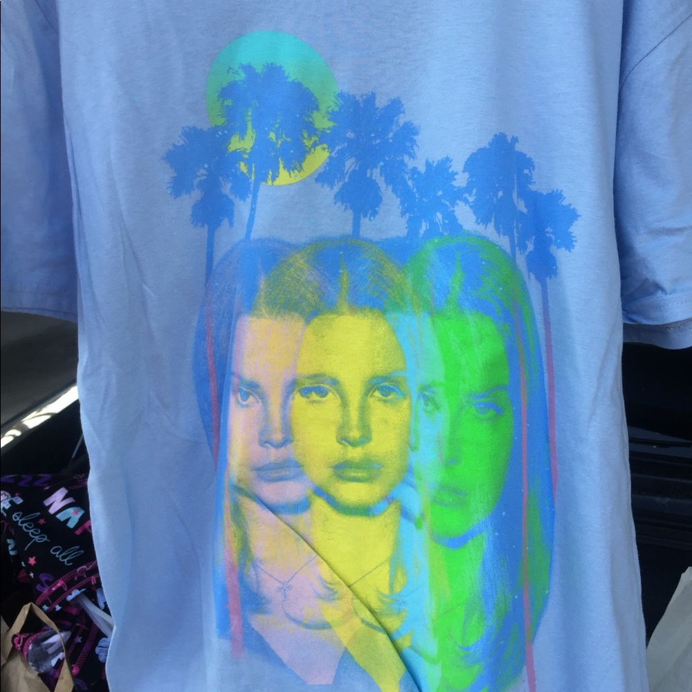Lana Del Ray 2015 Endless Summer Tour T-Shirt