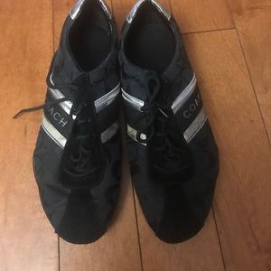 AUTHENTIC COACH BLACK SNEAKERS