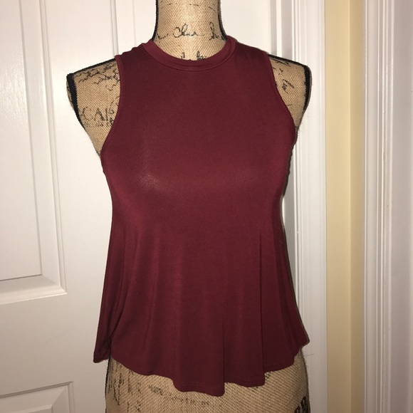 Garage Tops - Deep Red Tank