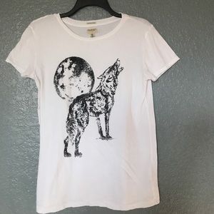 Denim & Supply Ralph Lauren wolf and moon tshirt