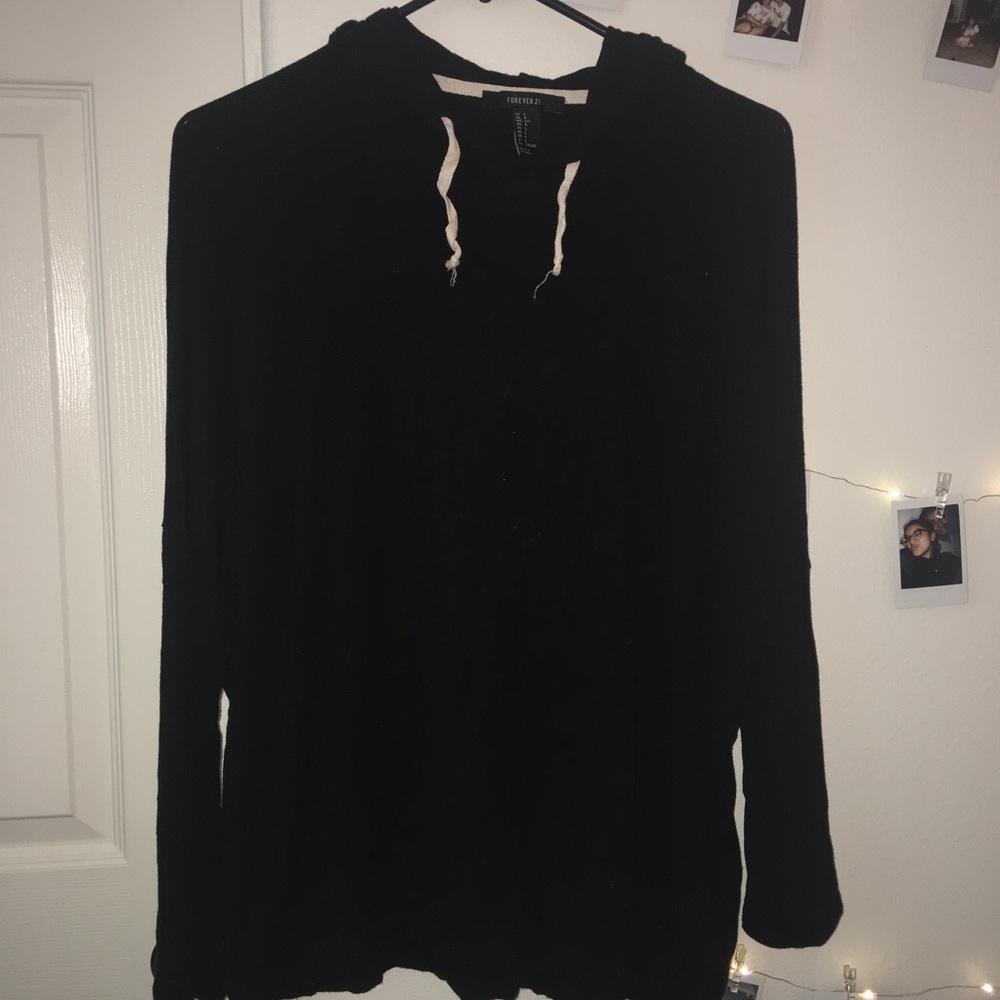 Forever 21 Black Hoodie