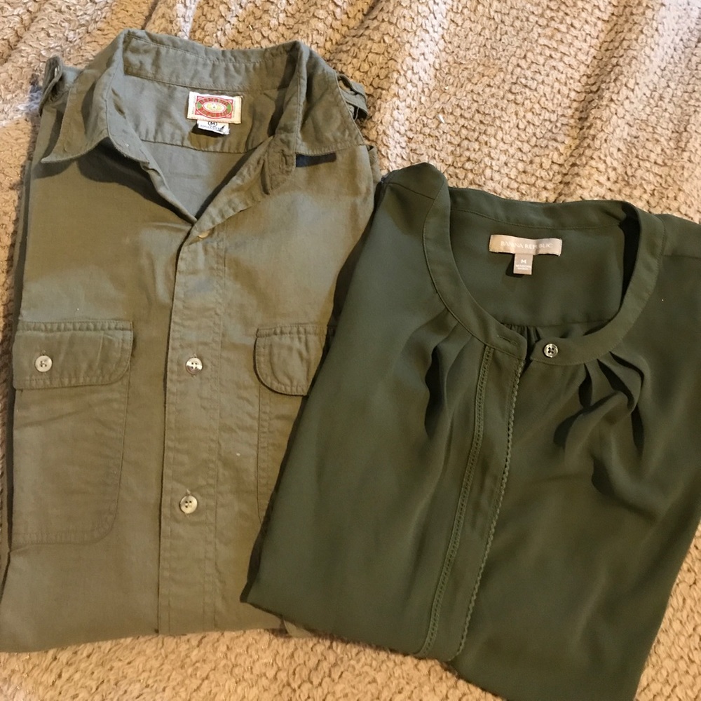 Men and woman's shirt