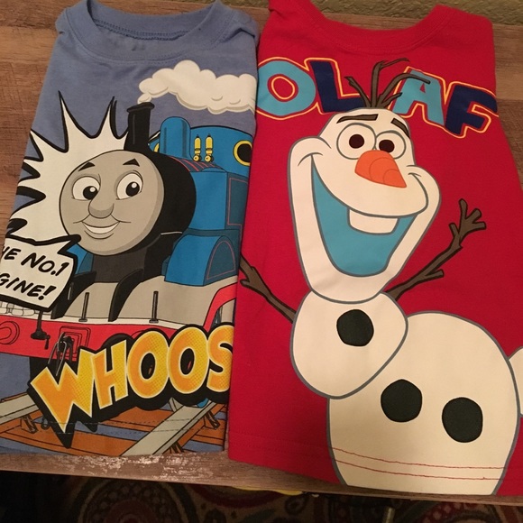 Set of 2 Long Sleeve Shirts - Olaf and Thomas - Picture 2 of 2