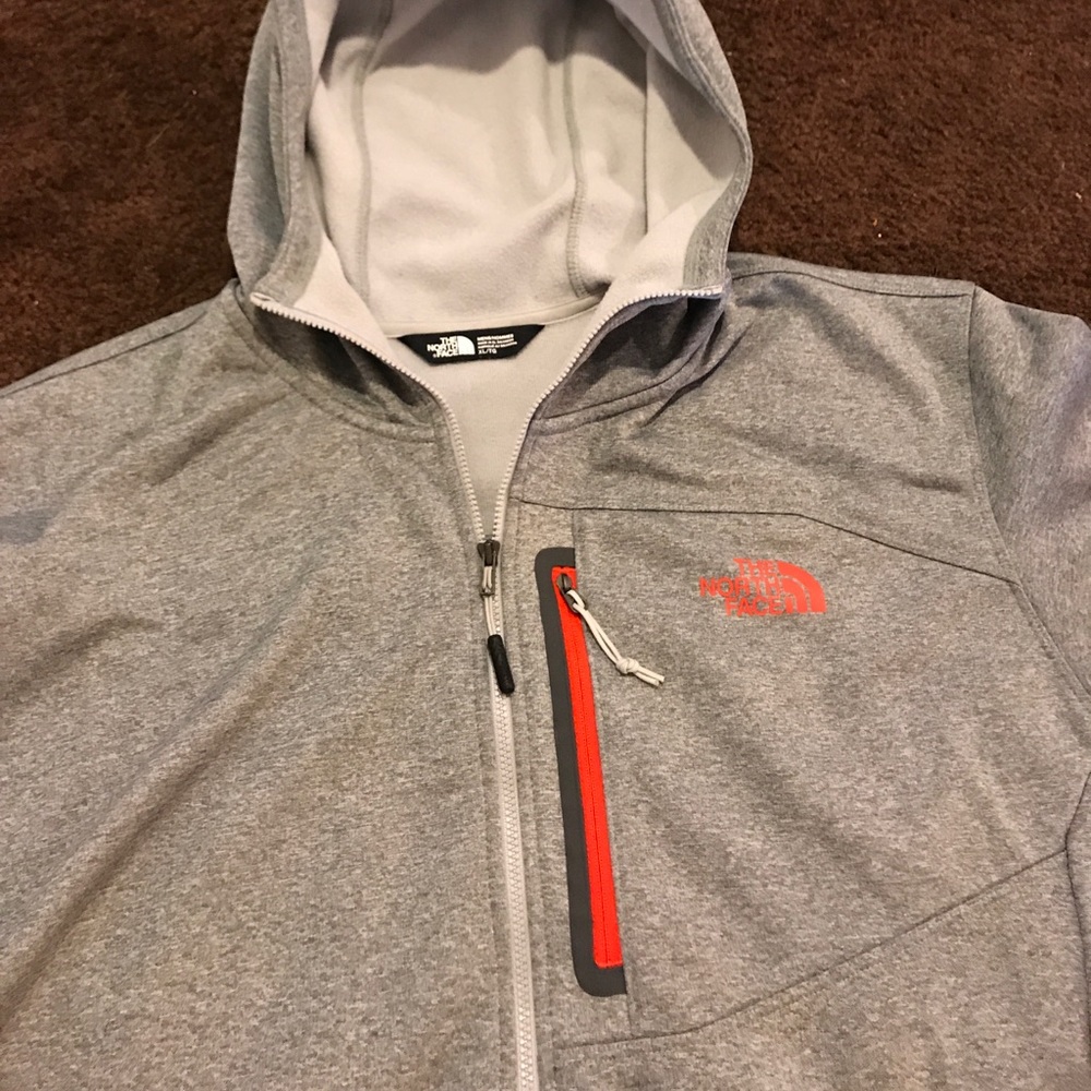 Gray North Face Jacket XL
