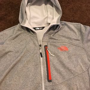 Gray North Face Jacket XL