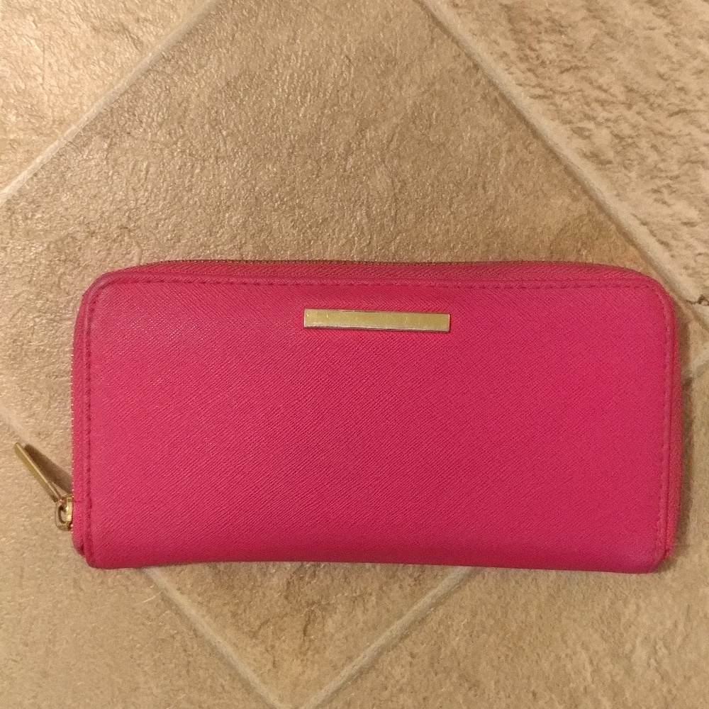Pink Plush Wallet