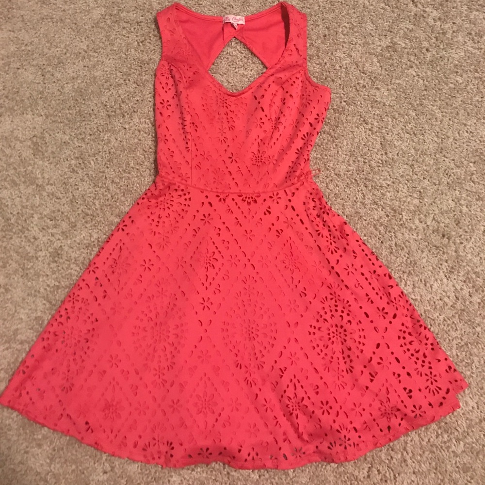 Pink dress