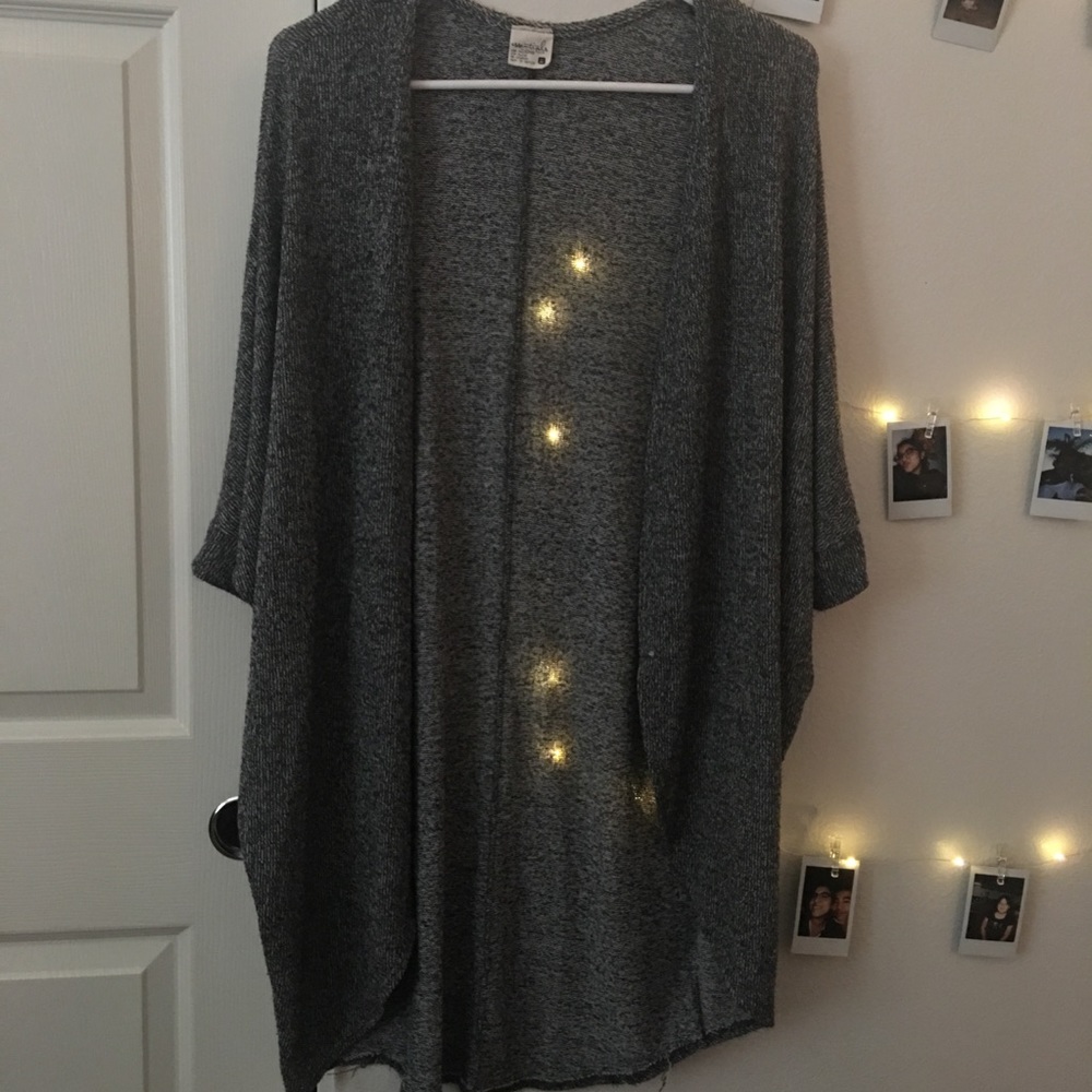 Grey Cardigan