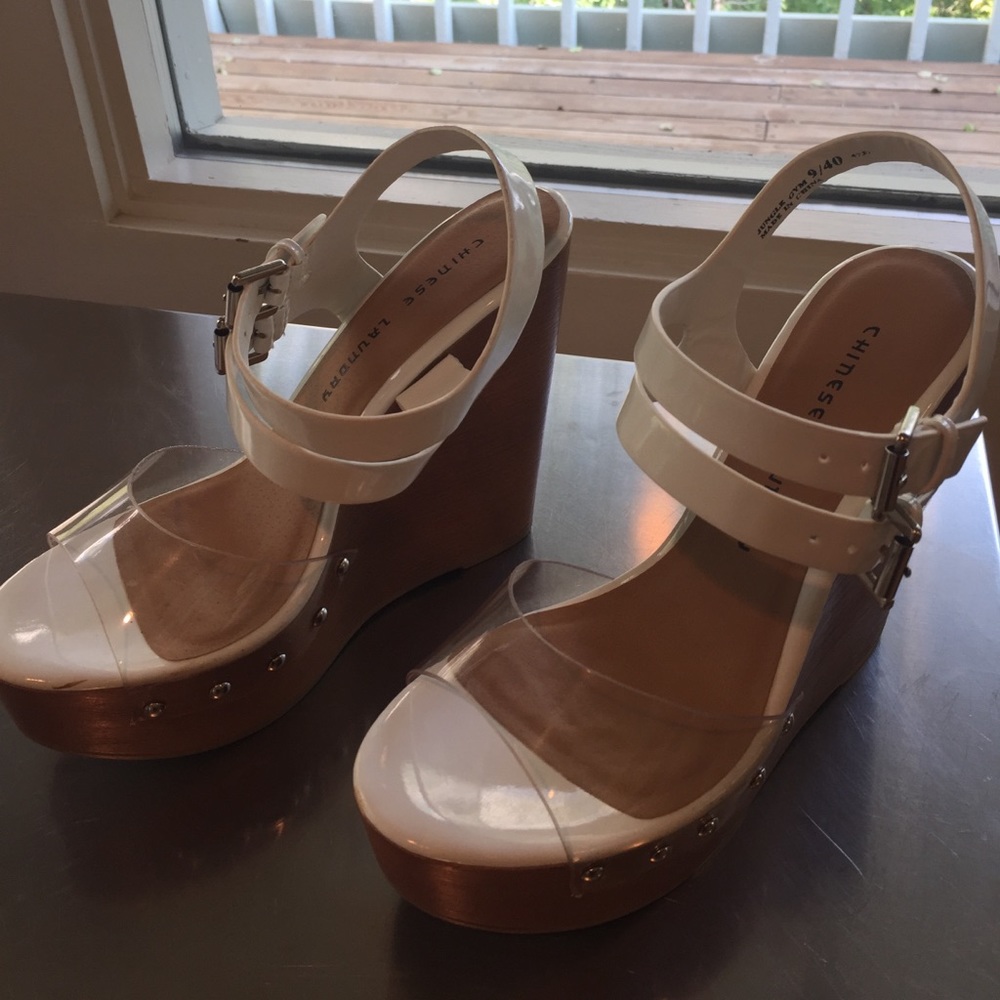 Chinese Laundry Wedges/ worn ONCE