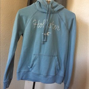 Baby blue Hollister sweater