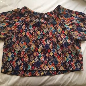 Colorful Crop Top