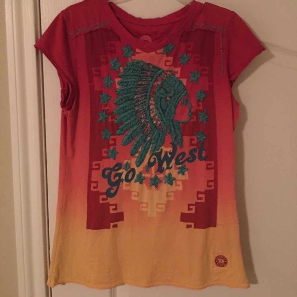 Rustic Double D Ranch Top