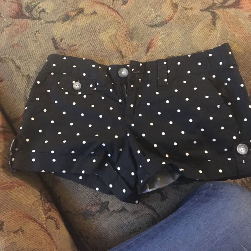 Polka dot shorts