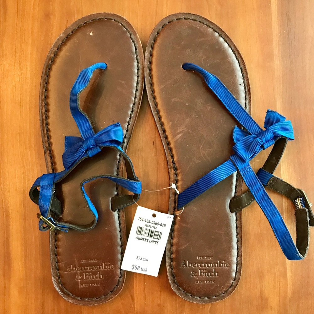 Abercrombie & Fitch Women's Leather Sandals