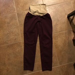 Maternity Pants - skinny jeans cut - petite M