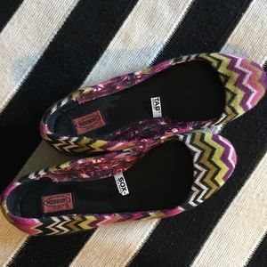 Missoni for Target ballet flats