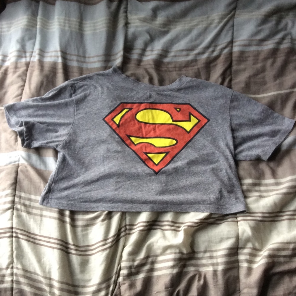 💁🏽Super man crop top💁🏽