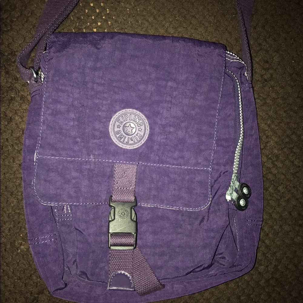 Purple Kipling purse