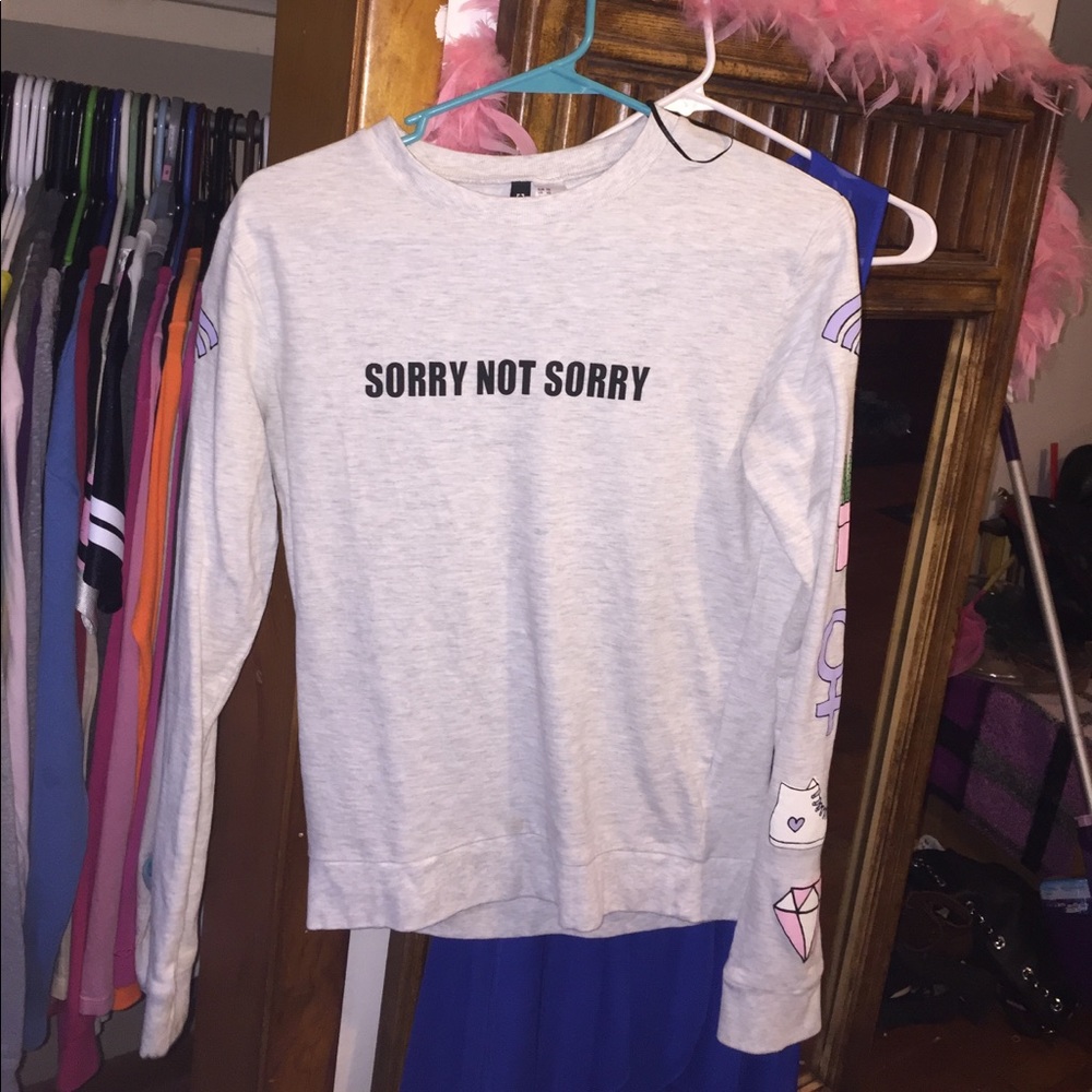 Sorry Not Sorry T-shirt from H&M