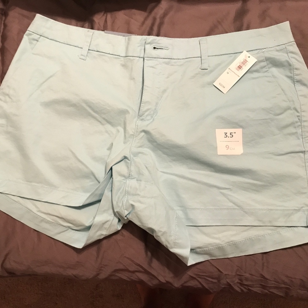 Old navy light  blue shorts size 12