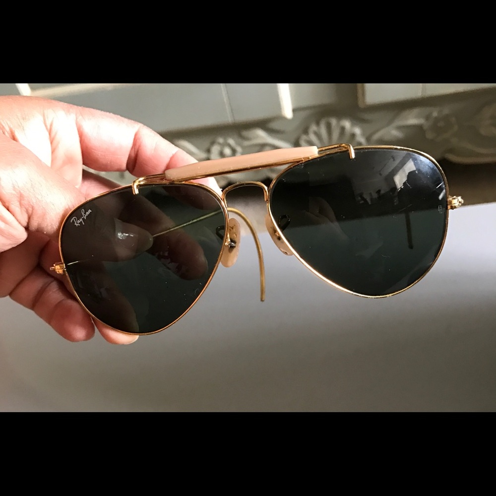 True Vintage Ray-Ban aviators by Bausch & Lomb