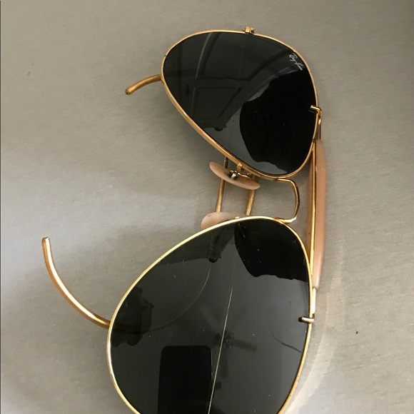 True Vintage Ray-Ban aviators by Bausch & Lomb
