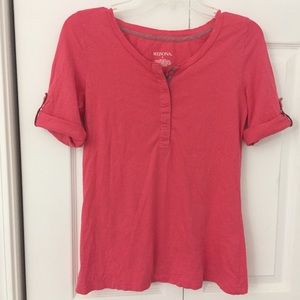 Merona coral top