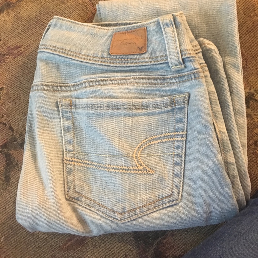 AE jeans size 00 worn once!
