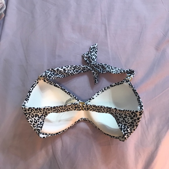 NWOT Victoria's Secret Swim! Bikini top, leopard - Picture 3 of 5