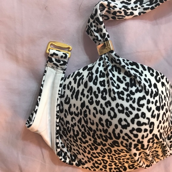 NWOT Victoria's Secret Swim! Bikini top, leopard - Picture 4 of 5