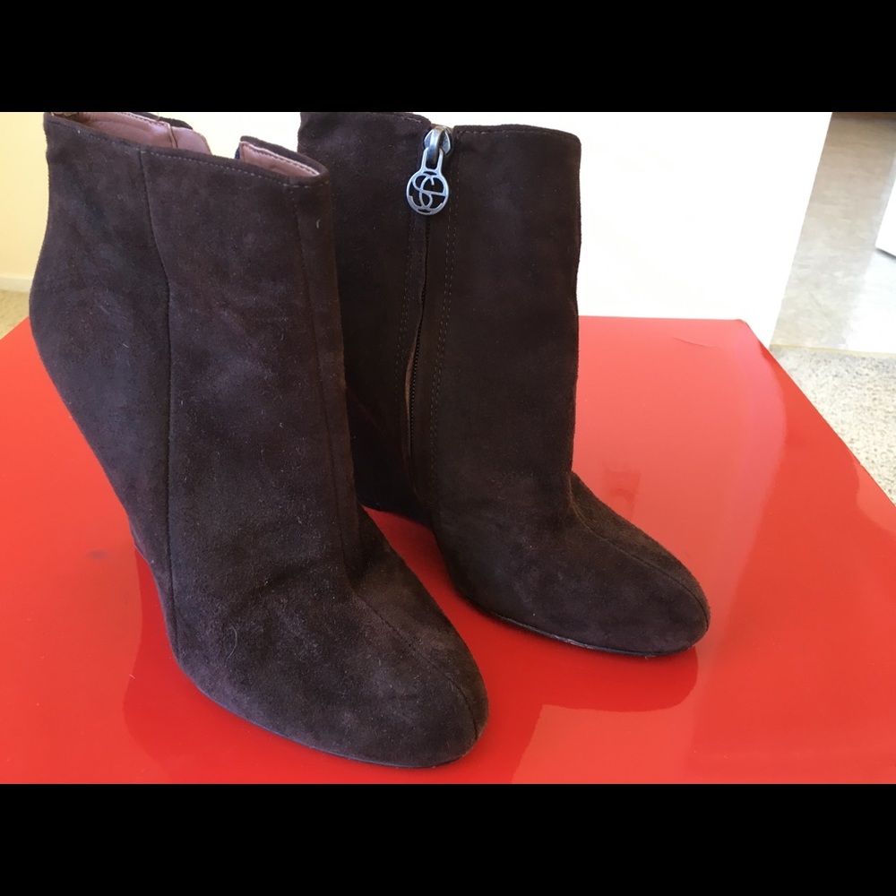 Sam Edelman High Hills Boots Leather Upper