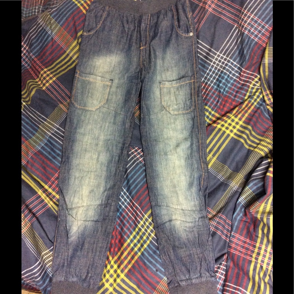 Boys Nine Threads jean joggers size 16