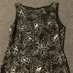 Ann Taylor silk sleeveless dress