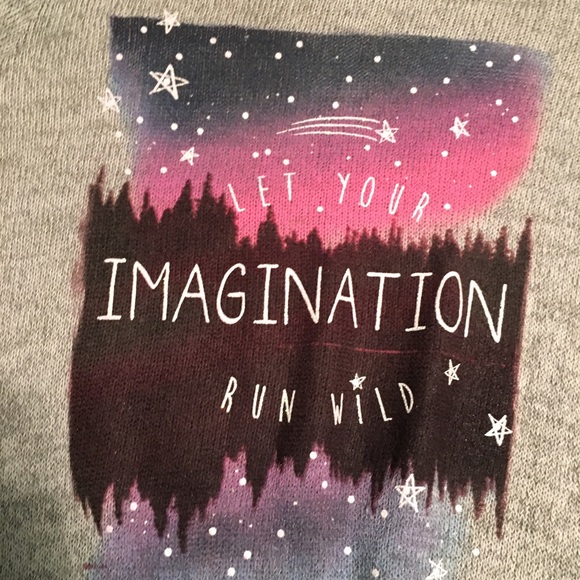 Justice top. 3/4 length sleeve girls size 14 - Picture 2 of 4