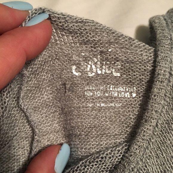 Justice top. 3/4 length sleeve girls size 14 - Picture 3 of 4