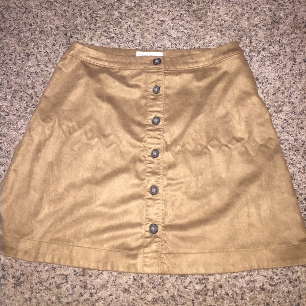 Abercrombie and fitch swede skirt