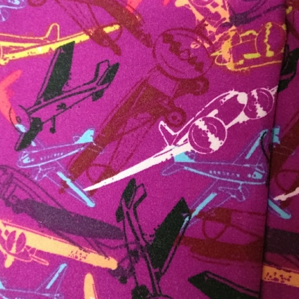 OS leggings LuLaRoe planes