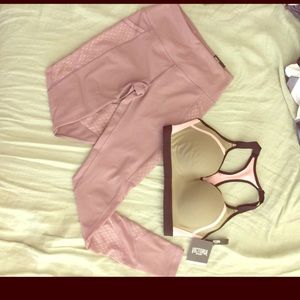 New just in mauve workout pants