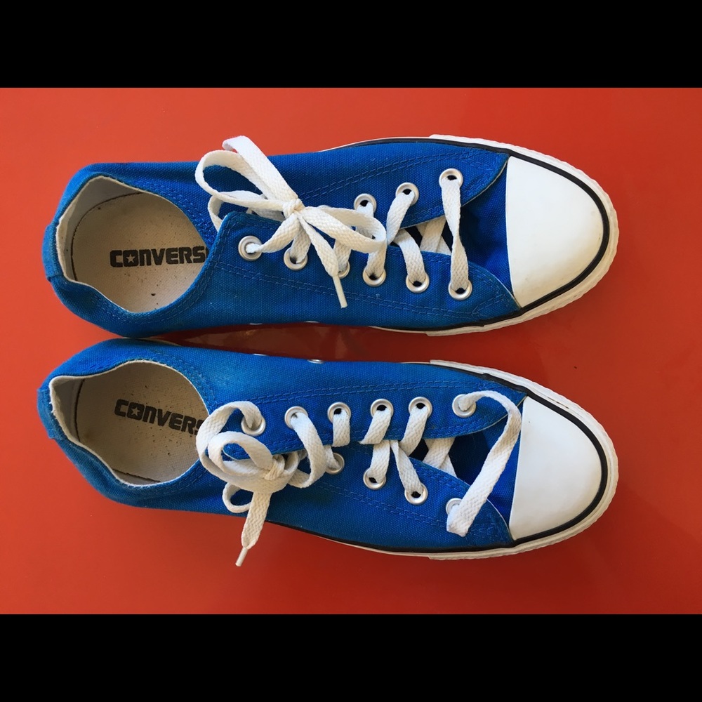 Blue Converse Shoes