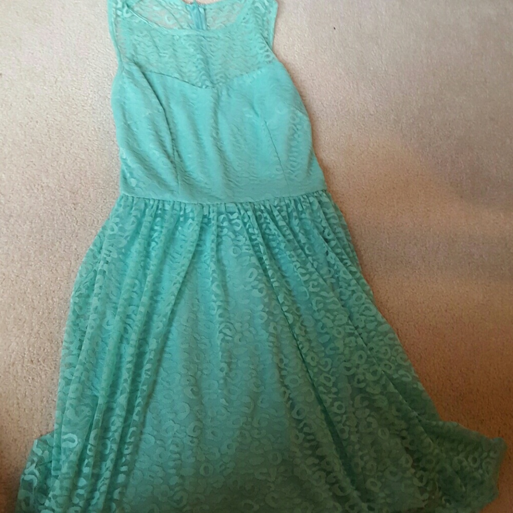 Mint Skater Dress
