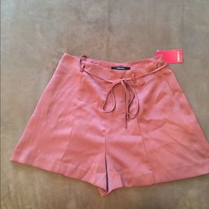 Super cute faux silk dress shorts new