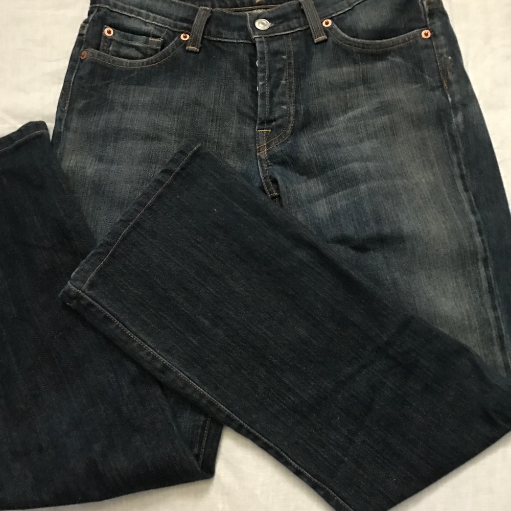 7 For All Mankind boy cut jeans