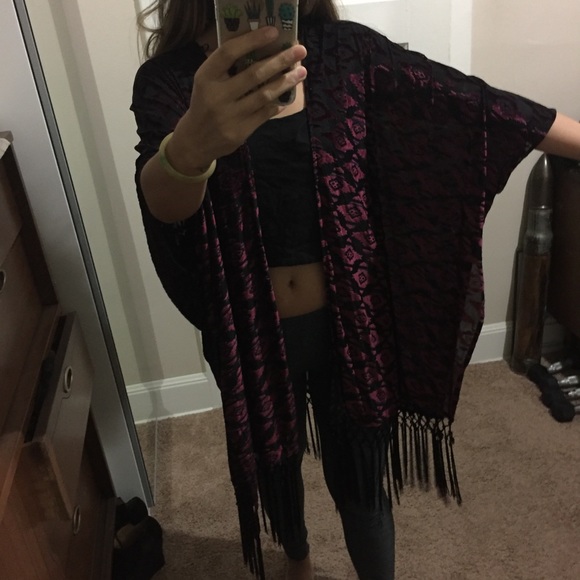 Astr Fringe Boho Duster - Picture 5 of 6