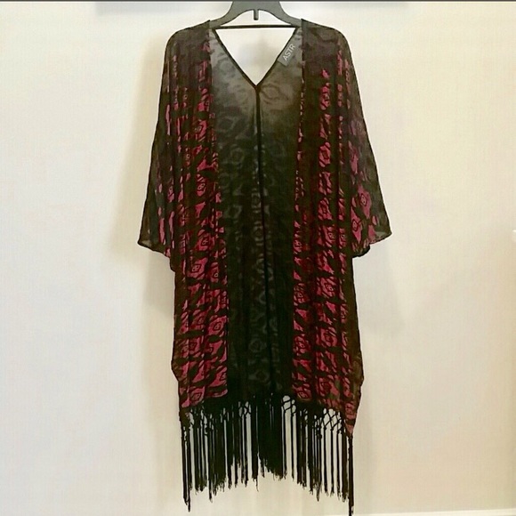 Astr Fringe Boho Duster - Picture 6 of 6