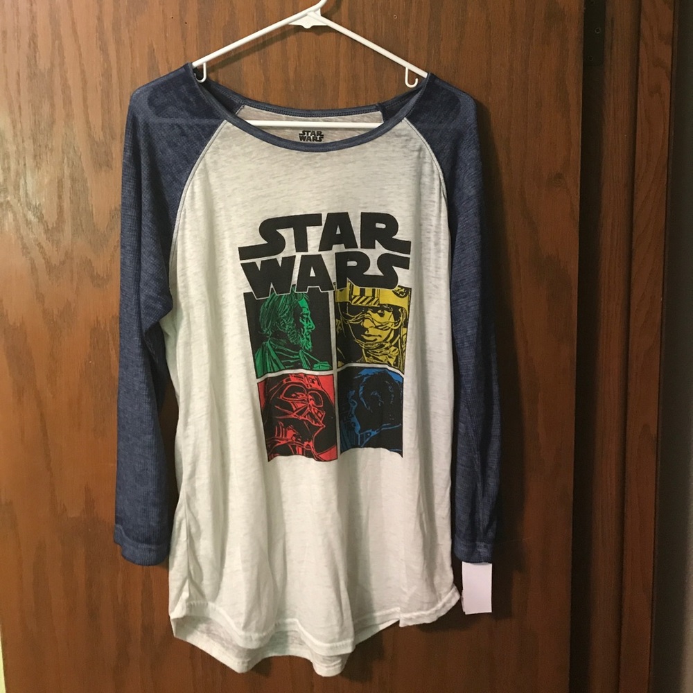 Never worn- Women's XL Star Wars shirt
