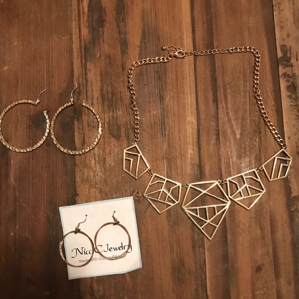 🔵 Francesca's jewelry bundle