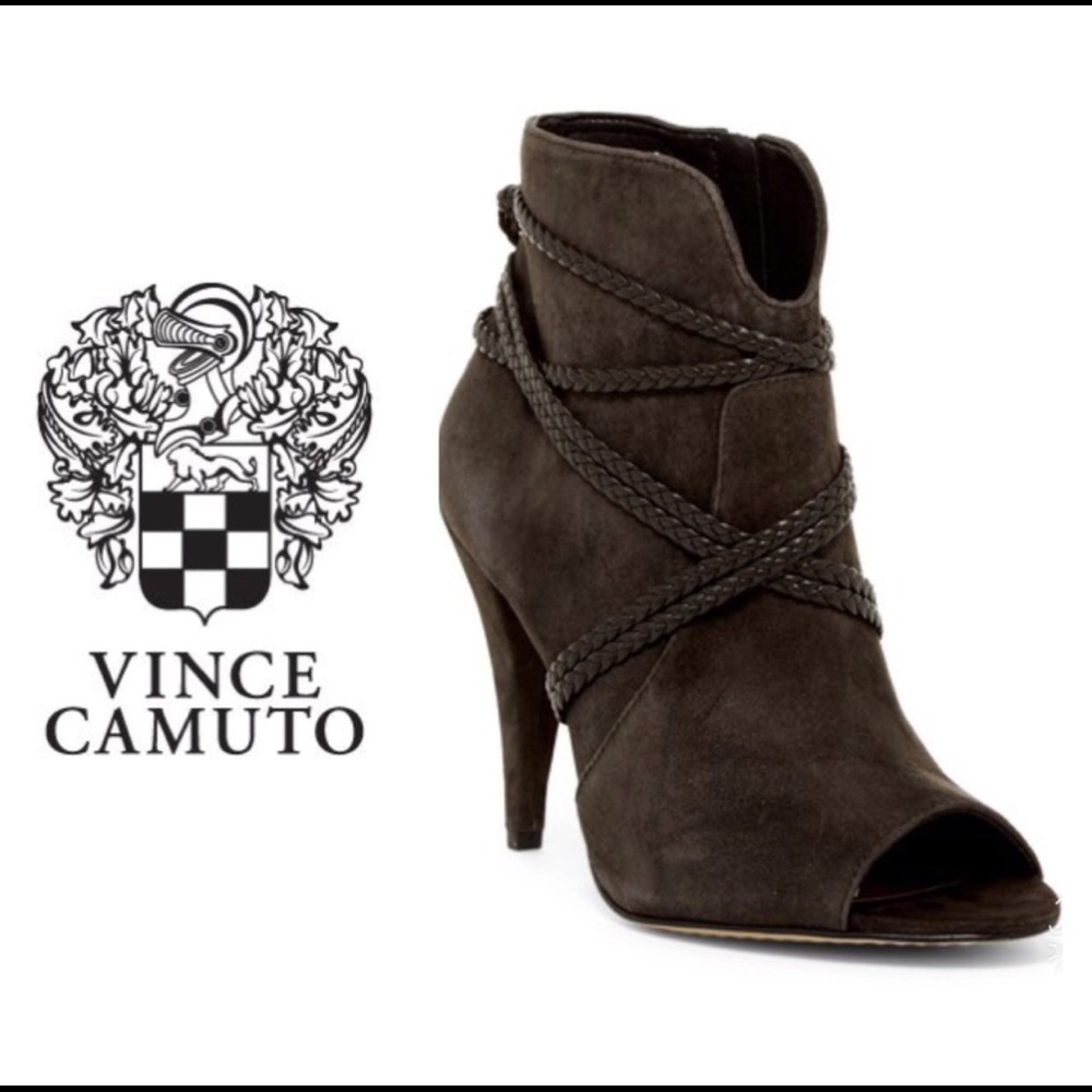 Vince Camuto- Woman’s Peep Toe Bootie - Picture 1 of 4